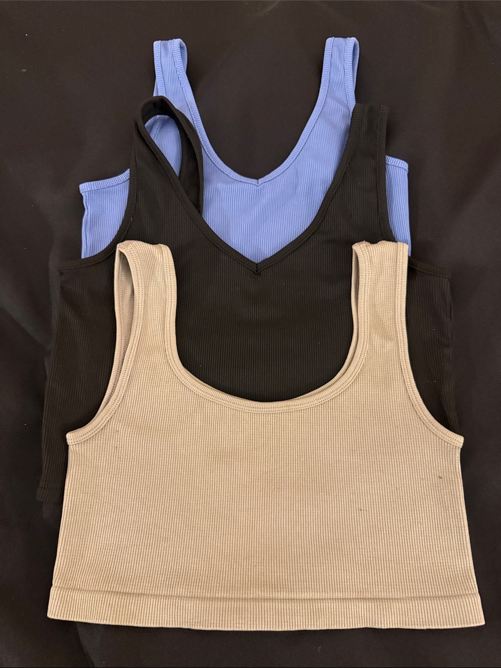 SHEIN Haul size Large - 3 crop tops